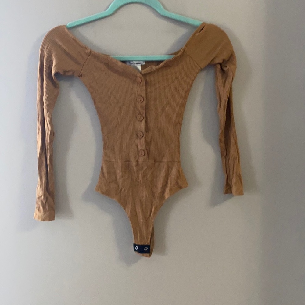 Brown bodysuit